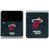 NBA Miami Heat Black Partial Logo Galaxy Z Flip4 5G Skin